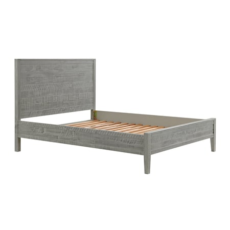 Alaterre Furniture Arden Panel Wood Queen Bed, Driftwood Gray ANAN3032